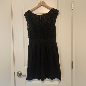 Juicy Couture Black Lace Dress in M
